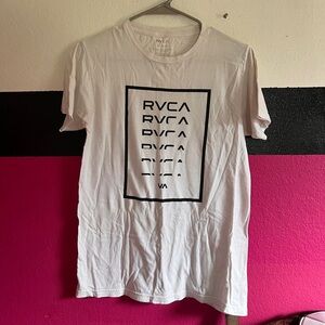 White RVCA Tee